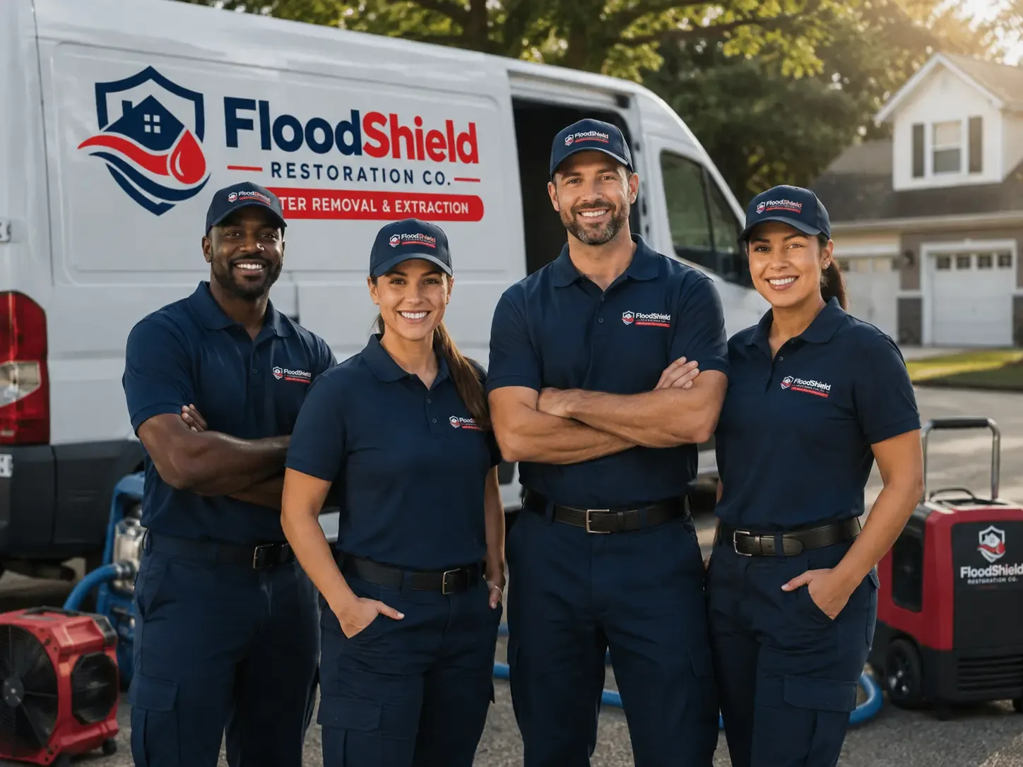 Flood Damage Restoration company in Elco, PA